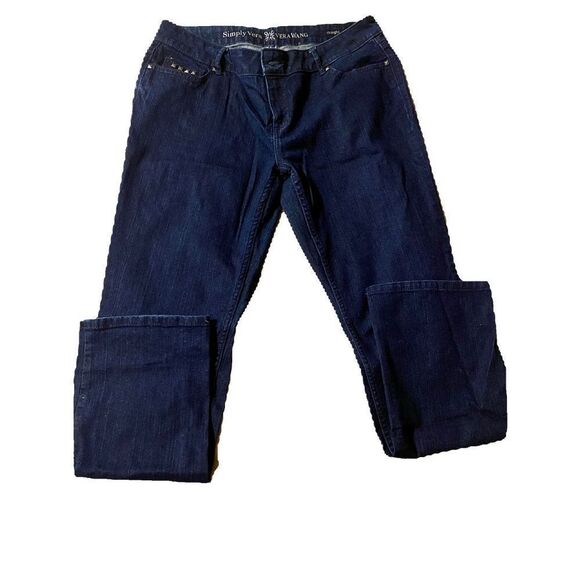 Nice straight jeans by Vera Wing in size 12 - Picture 1 of 3
